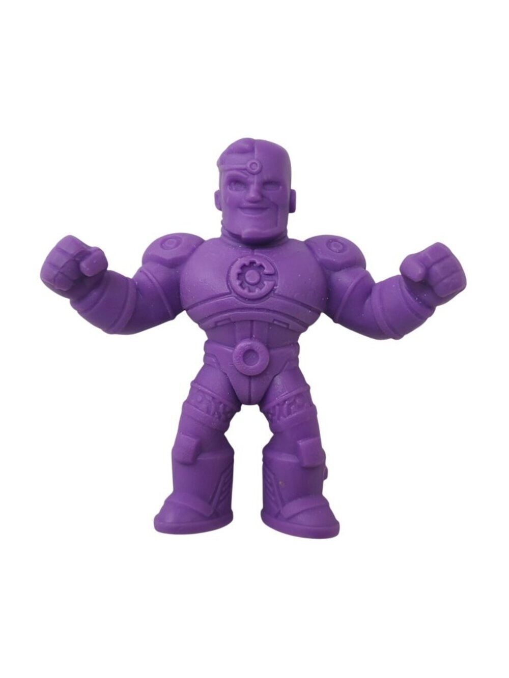 2023 Wendy's DC Comics Cyborg Purple MUSCLE Style Mini Figure Kids Meal Toy